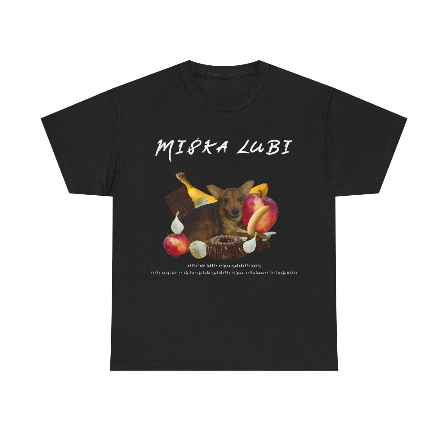 Miśka lubi jabłko... T-Shirt