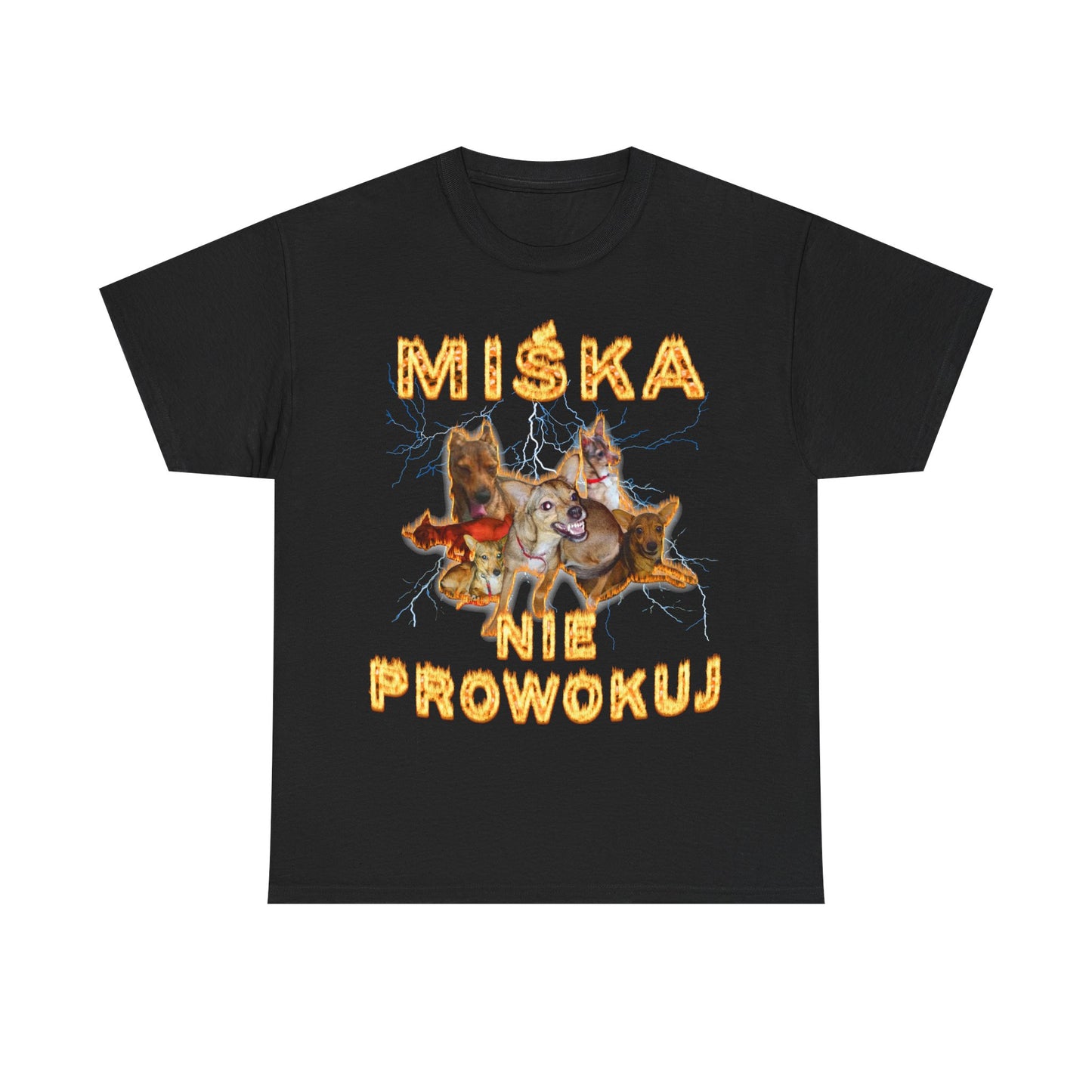 Miśka Nie Prowokuj Mnie T-Shirt