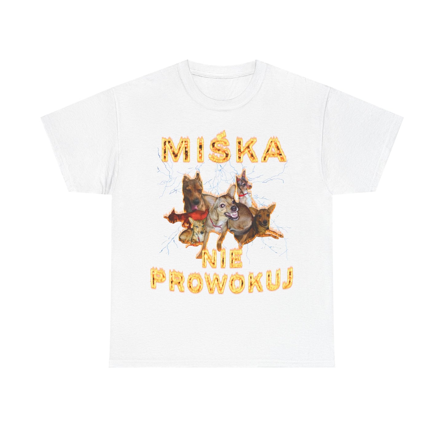 Miśka Nie Prowokuj Mnie T-Shirt