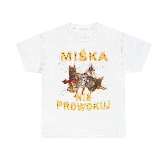 Miśka Nie Prowokuj Mnie T-Shirt